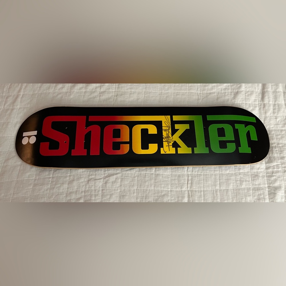 Autographed Ryan Sheckler Plan b Skate Deck